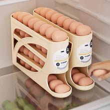 Automatic Rolling Egg Holder for Fridge – Space-Saving Egg Storage Organizer