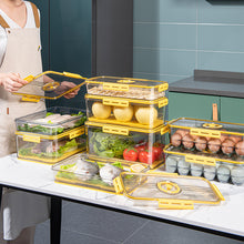 Refrigerator Storage Box Plastic Kitchen Sorting.