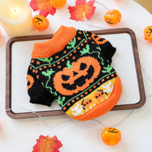 Pet Clothes Autumn Winter Cartoon Pumpkin Design.