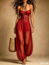 New Strap Fashion Sexy Casual Loose Mood Comfortable Jumpsuit