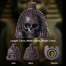 Aztec Death Whistle – Realistic Screaming Skull Sound Effect, Spooky Resin Prop for Halloween Pranks & Party Favors