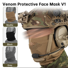 Airsoft Mesh Mask with Neck Gaiter – Half Face Protection for Paintball, Airsoft & Cosplay