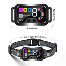 Rechargeable Anti-Bark Collar for Dogs – Adjustable Training Collar with Beep & Vibration