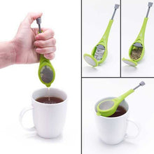 Tea Leaf Infuser with Drip Tray – Reusable Silicone Tea Strainer for Loose Leaf Tea