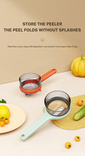 Kitchen Multi-Functional Peeler With Bucket Storage.