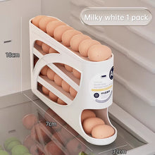 Automatic Rolling Egg Holder for Fridge – Space-Saving Egg Storage Organizer