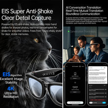 AI Smart Glasses with 13MP Camera – AI Translation, Photo Recognition, Bluetooth Calls & Music