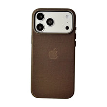 Original For iPhone 18 Pro 18 Pro Max Technology Woven Pattern Logo Case Built-in Magnetic Magsafe Matte Thin Cover with Box