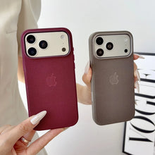 Original For iPhone 18 Pro 18 Pro Max Technology Woven Pattern Logo Case Built-in Magnetic Magsafe Matte Thin Cover with Box