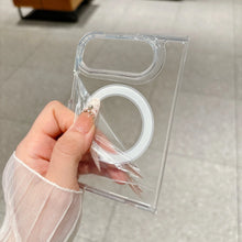 Luxury Transparent MagSafe Case for iPhone 18 Ultra & Fold – Slim Shockproof Magnetic PC Cover