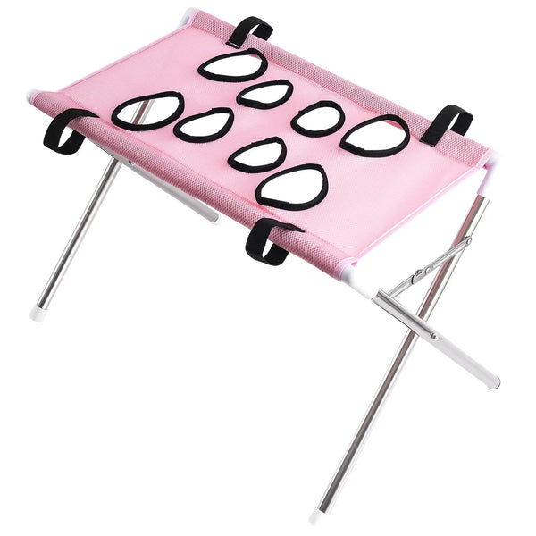 Foldable Pet Grooming Hammock – Dog & Cat Bathing, Nail Trimming & Grooming Stand
