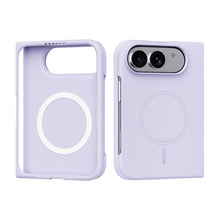 Simple Magnetic Skin-Feel Liquid Silicone Phone Case‌ For iPhone Ultra iPhone 18 Fold Shockproof for Magsafe Flexible Slim Cover