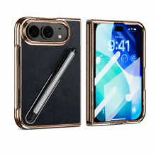 Executive iPhone 18 Fold Case – Built-In Screen Protector, Magnetic Stand & Touch Pen