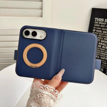 360° Rotating MagSafe Wallet Case for iPhone – Magnetic Phone Cover with Card Holder & Kickstand