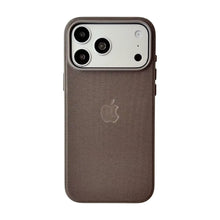 Original For iPhone 18 Pro 18 Pro Max Technology Woven Pattern Logo Case Built-in Magnetic Magsafe Matte Thin Cover with Box