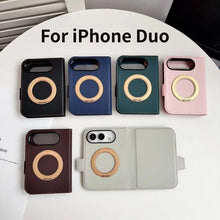 360° Rotating MagSafe Wallet Case for iPhone – Magnetic Phone Cover with Card Holder & Kickstand