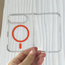 Clear MagSafe Case for iPhone 18 Fold DUO – Magnetic Wireless Charging Protective Cover
