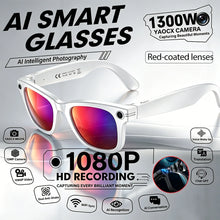 AI Smart Glasses with 13MP Camera – AI Translation, Photo Recognition, Bluetooth Calls & Music
