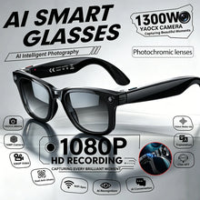 AI Smart Glasses with 13MP Camera – AI Translation, Photo Recognition, Bluetooth Calls & Music