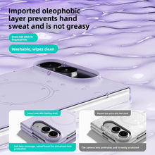 Simple Magnetic Skin-Feel Liquid Silicone Phone Case‌ For iPhone Ultra iPhone 18 Fold Shockproof for Magsafe Flexible Slim Cover