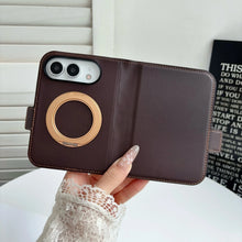360° Rotating MagSafe Wallet Case for iPhone – Magnetic Phone Cover with Card Holder & Kickstand