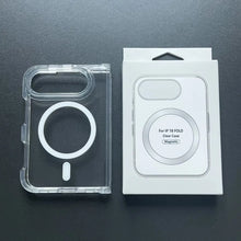 Original For Magsafe Magnetic Wireless Charging Phone Case For iPhone 18 Ultra Clear Protective Cover For iPhone 18 Fold Case